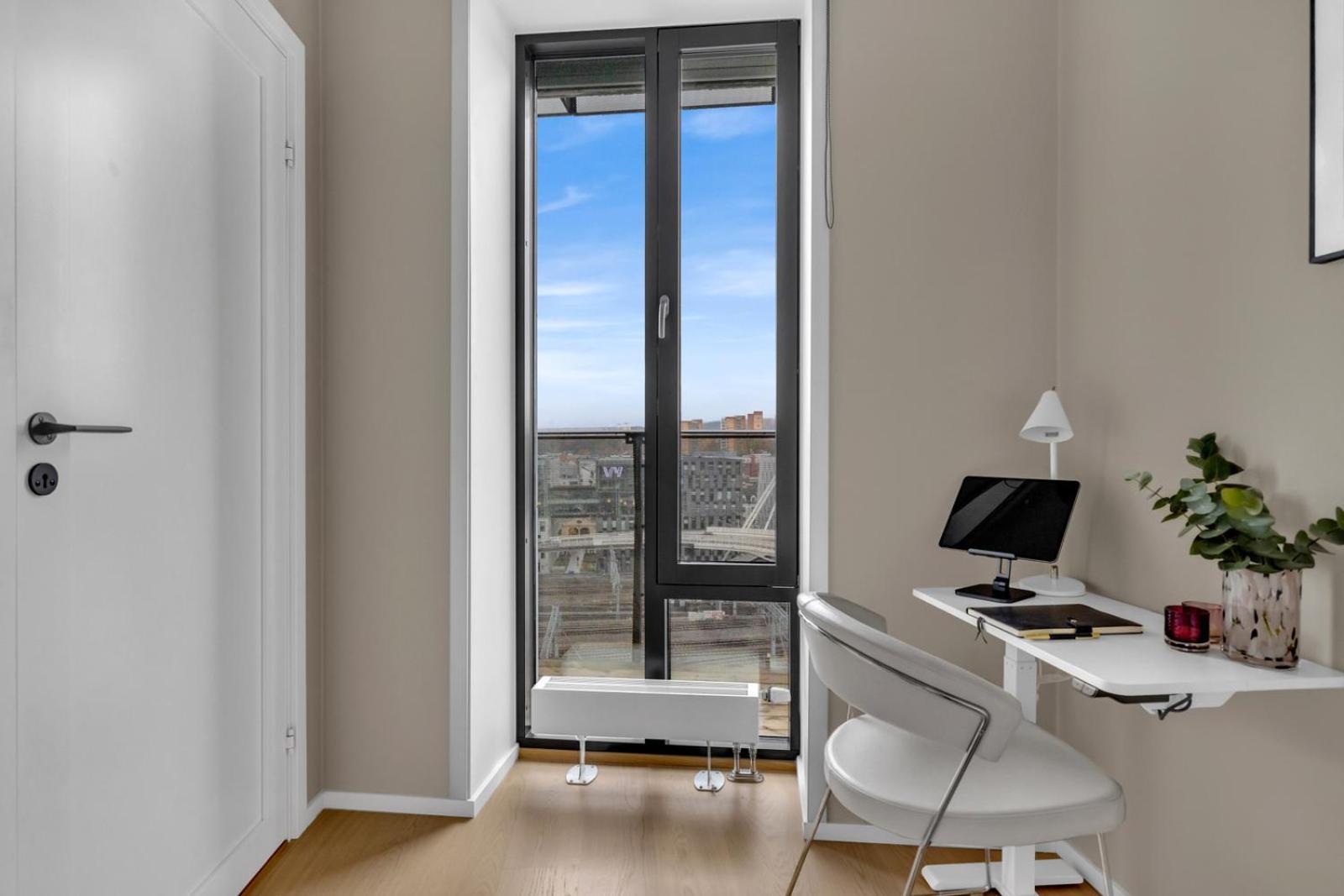 Eksklusiv Modern Barcode Lägenhet Oslo Exteriör bild